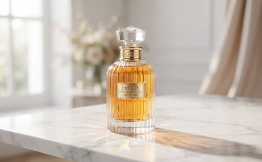 Flacon Vanille Divine lumineux et chaud